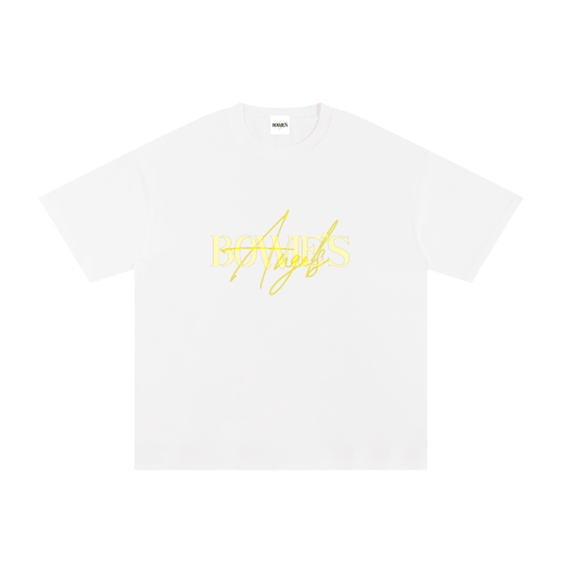 Seraphina T-Shirt - White & Limoncello