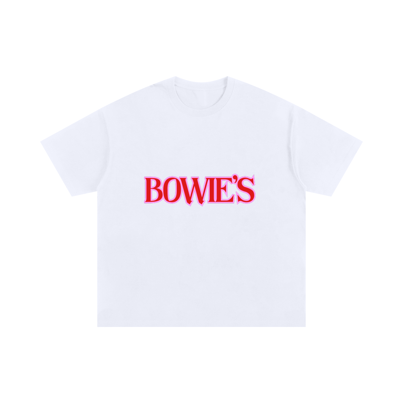 Evangeline T-Shirt - White & Rose Quartz